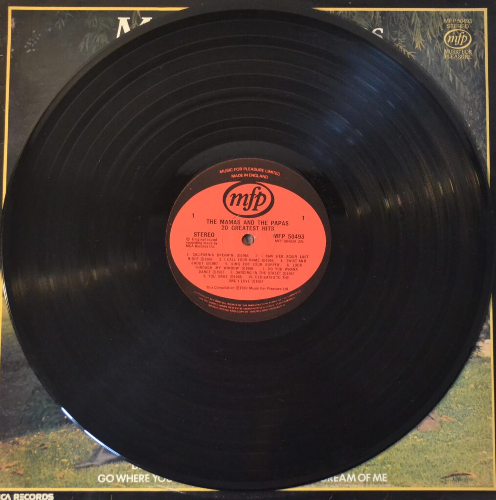 The Mamas And The Papas - 20 Greatest Hits the-mamas-and-the-papas-20-greatest-hits-record-side-one.