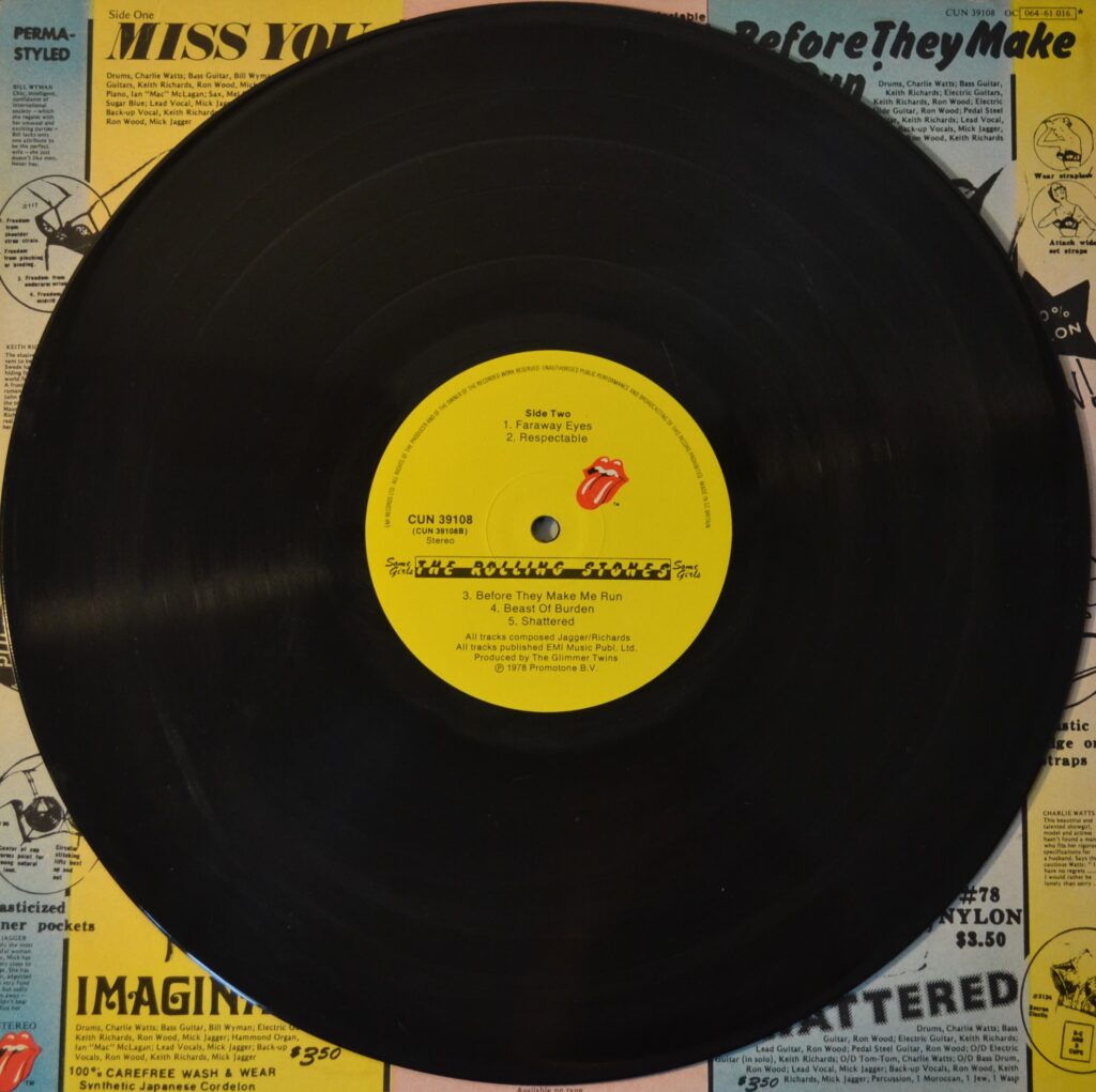 Rolling Stones - Some Girls - Come On, Baby, Make Sweet Love To Me the-rolling-stones-some-girls-record-side-two