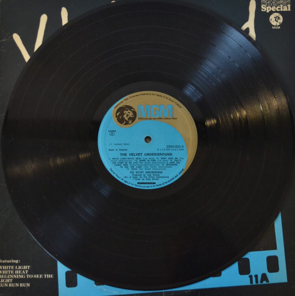 Velvet Underground - Safety Film With Some Kinda Love velvet-underground-record-side-one.