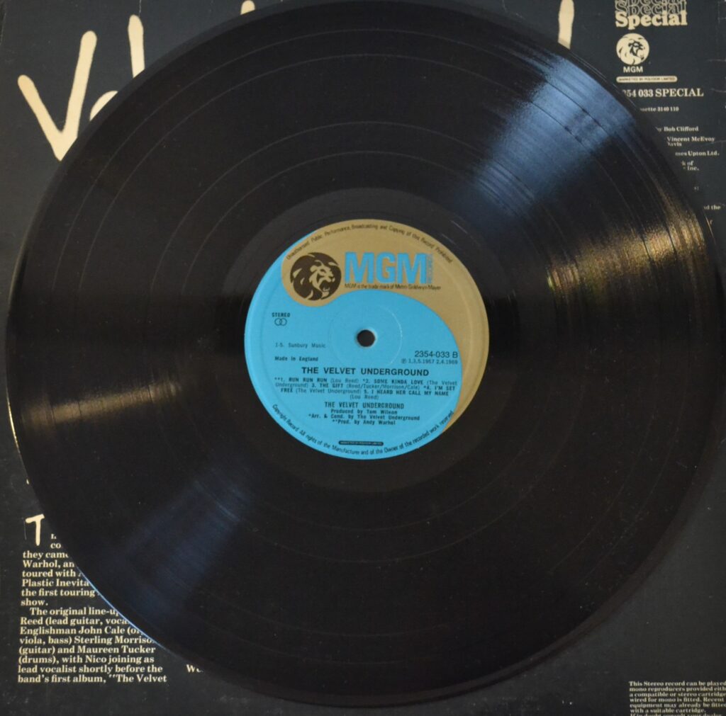 Velvet Underground - Safety Film With Some Kinda Love velvet-underground-record-side-two