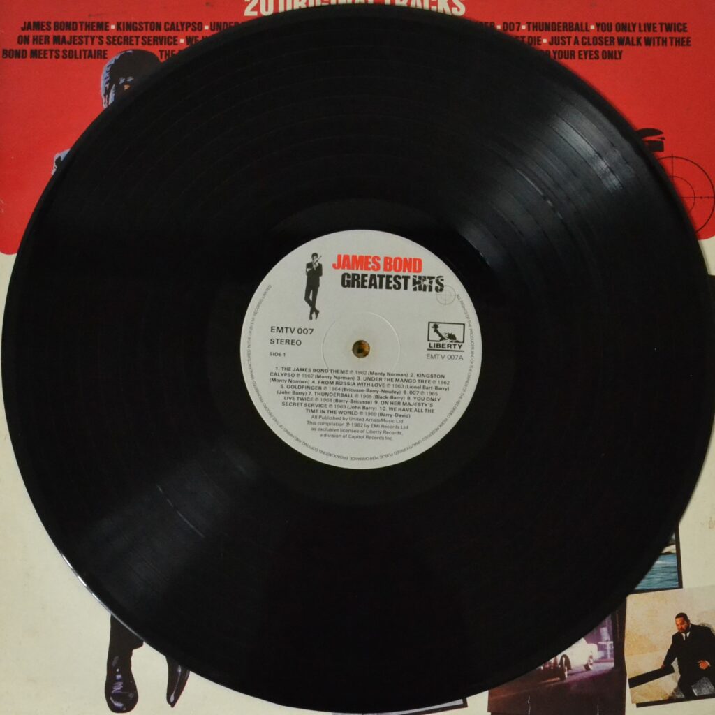 James Bond - Greatest Hits - From Russia With Love james-bond-greatest-hits-record-side-one