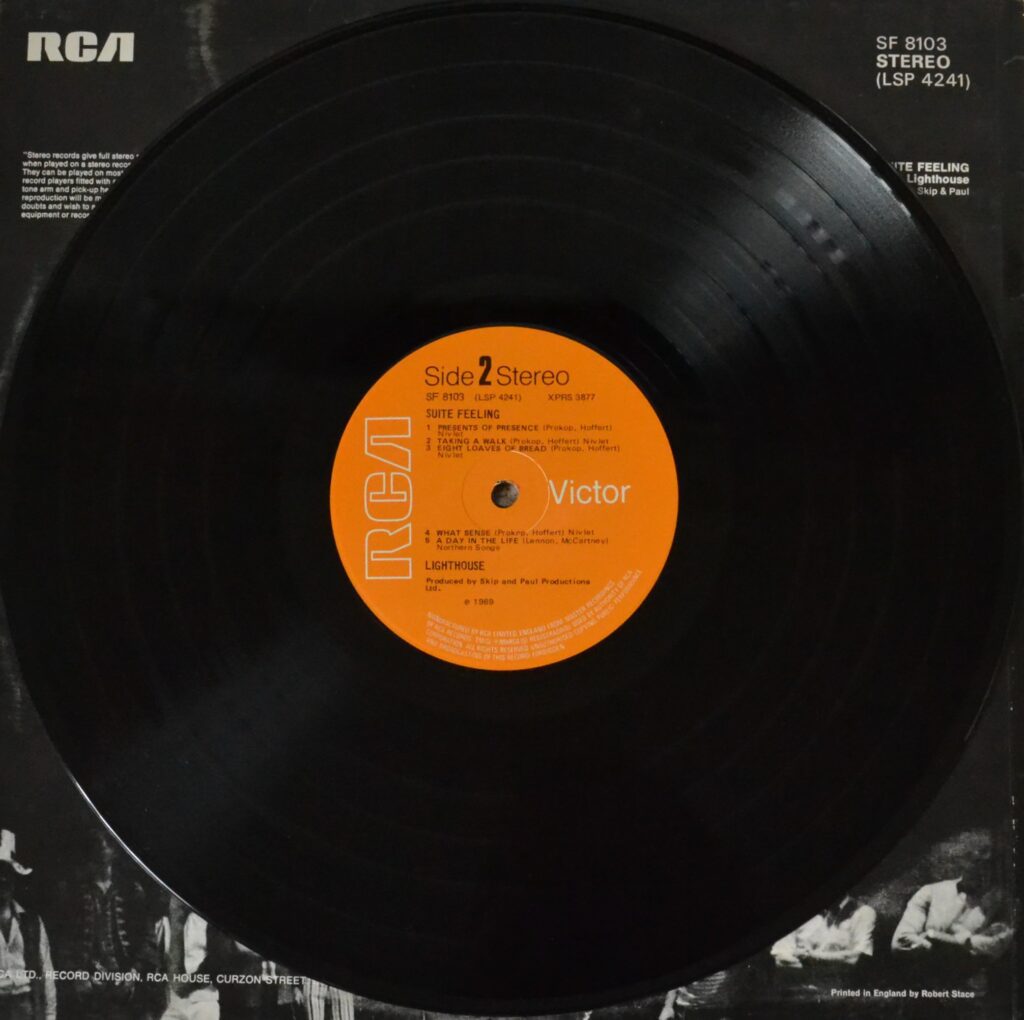 Lighthouse - Suite (Sweet) Feeling Love Is lighthouse-suite-feeling-record-side-two