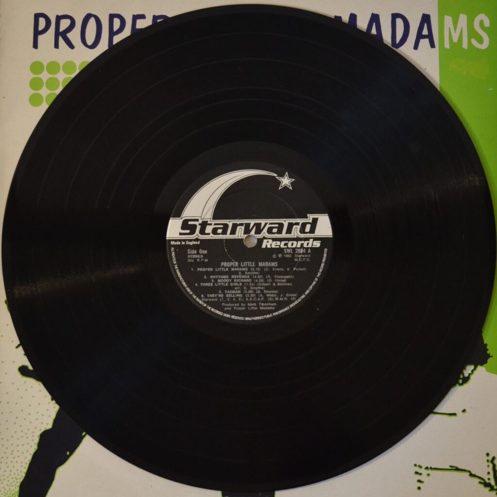 Proper Little Madams Album - Love At Sainsbury'S proper-little-madams-record-side-one.