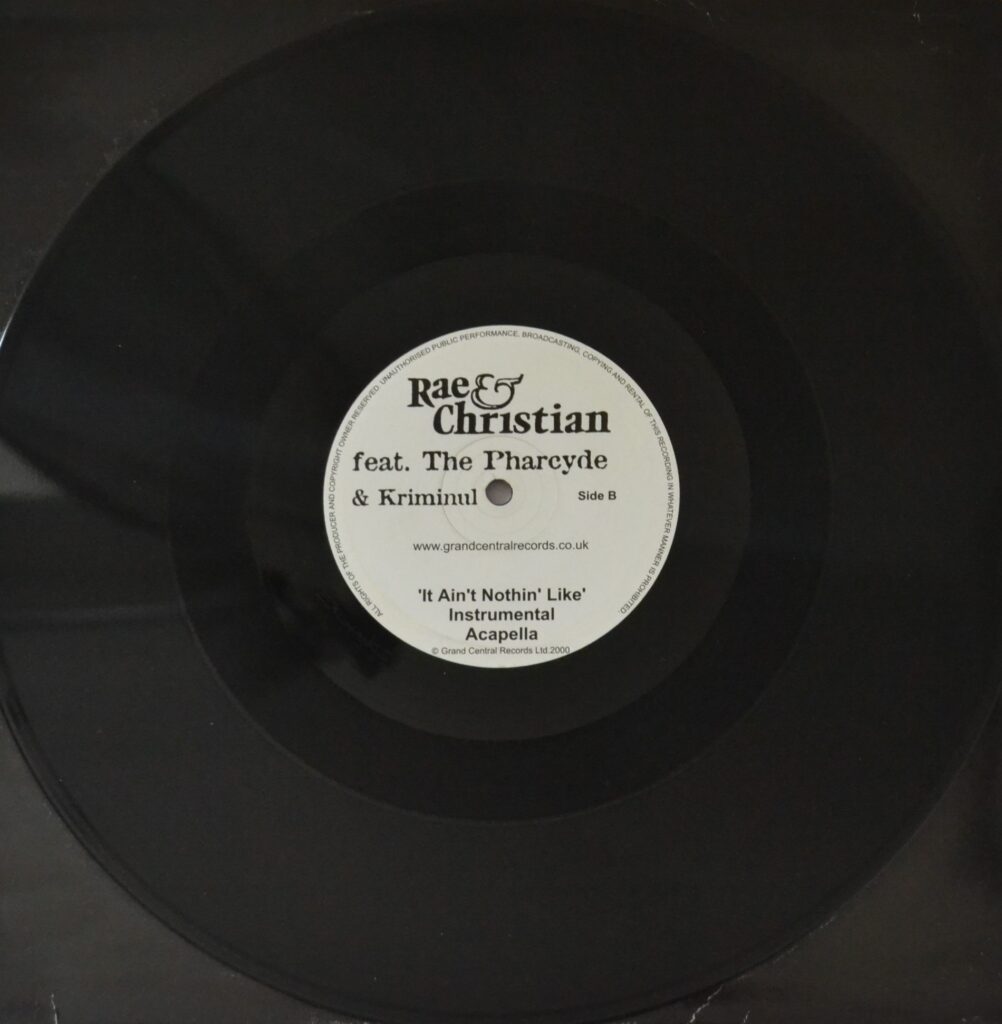 Ray &Amp; Christian - It Ain'T Nothing Like (The Nextmen Remix) rae-christian-record-side-two.