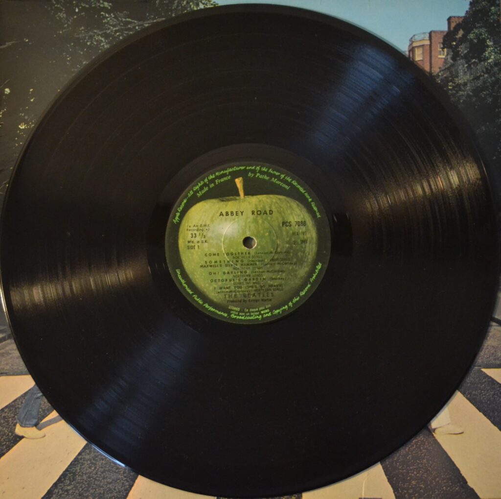 The Beatles - Abbey Road - The Love You Take Is Equal To The Love You Make the-beatles-abbey-road-record-side-one.