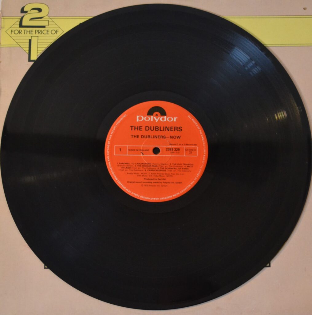 The Dubliners - Now / A Parcel Of Rogues the-dubliners-dubliners-now-record-one-side-one