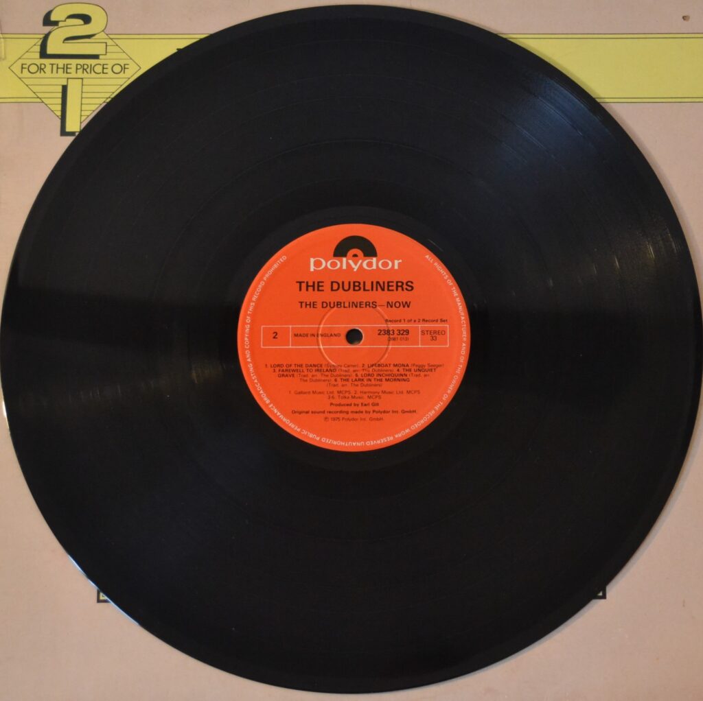 The Dubliners - Now / A Parcel Of Rogues the-dubliners-dubliners-now-record-one-side-two