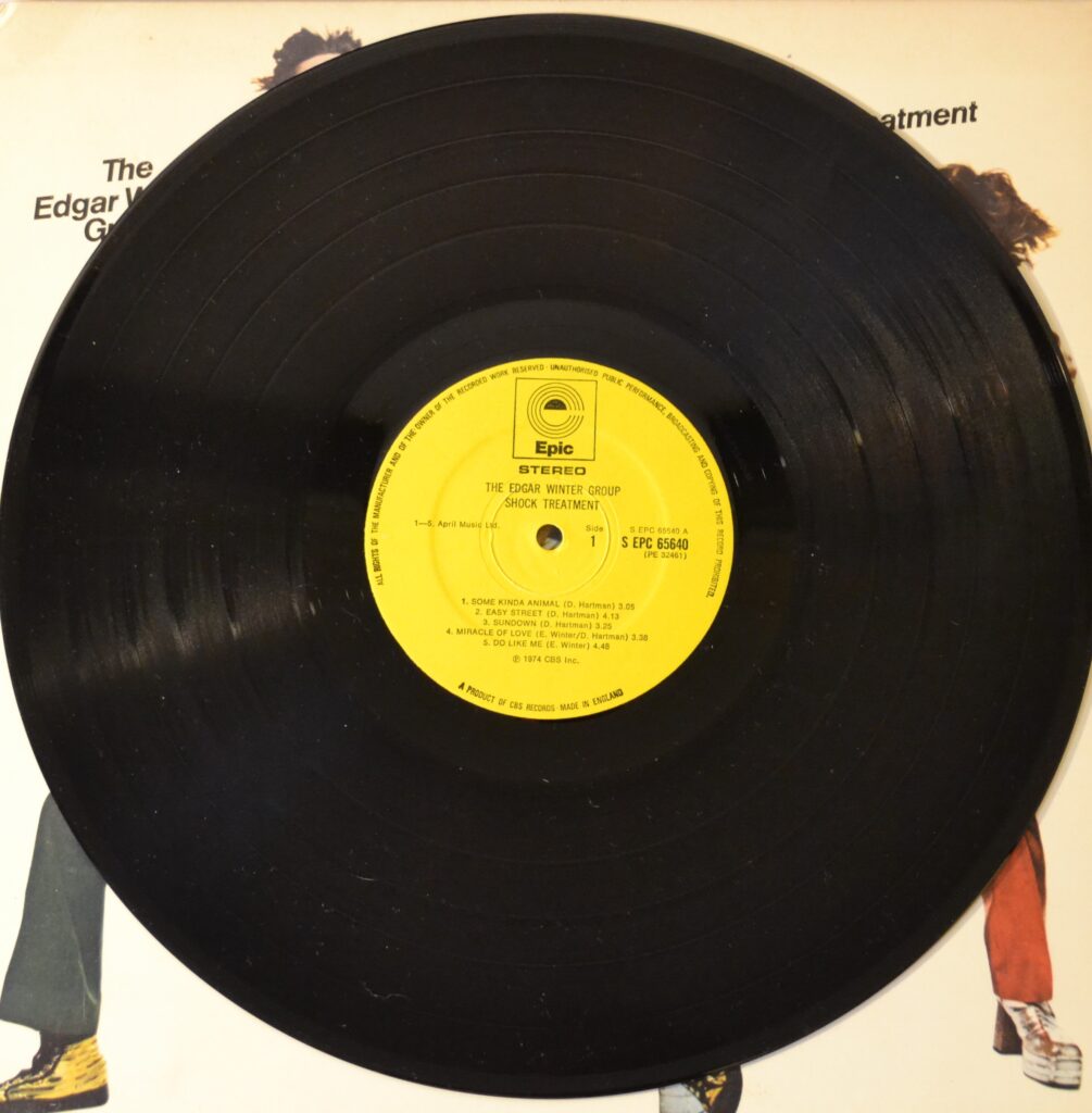 The Edgar Winter Group - Shock Treatment And Miracle Of Love the-edgar-winter-group-shock-treatment-record-side-one-scaled.