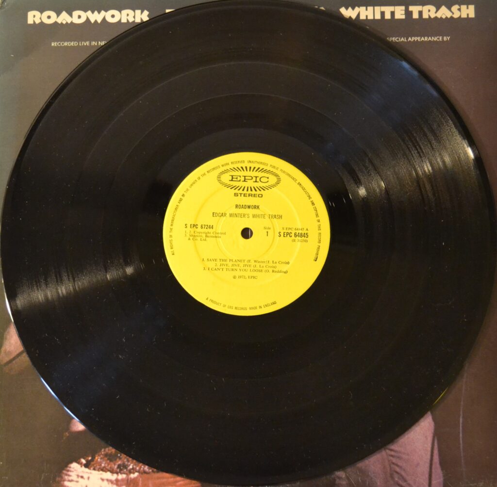 The Edgar Winter Group - Roadwork Love Light the-edgar-winter-s-white-trash-roadwork-record-side-one-scaled