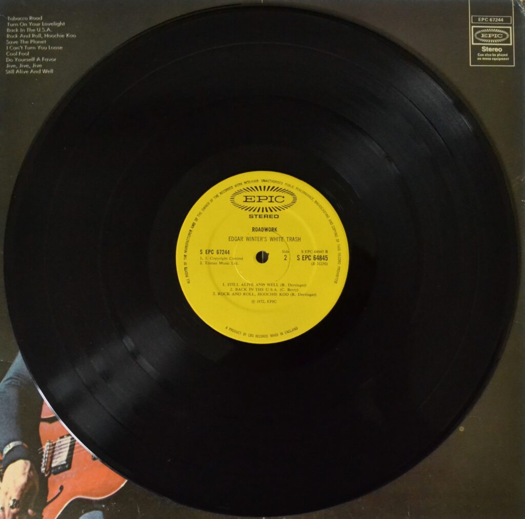 The Edgar Winter Group - Roadwork Love Light the-edgar-winter-s-white-trash-roadwork-record-side-two