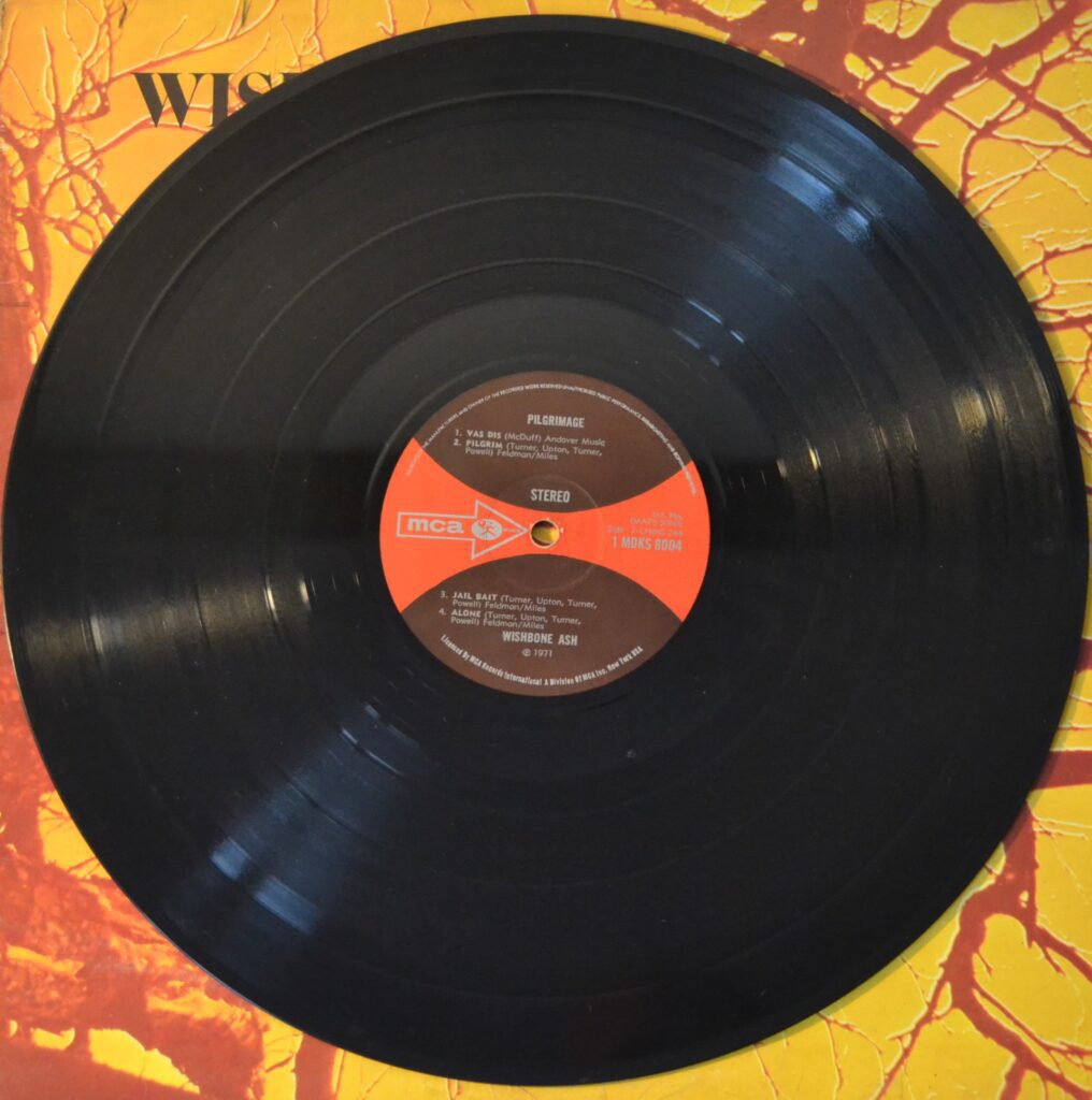 Wishbone Ash - Pilgrimage To This Love wishbone-ash-pilgrimage-record-side-one
