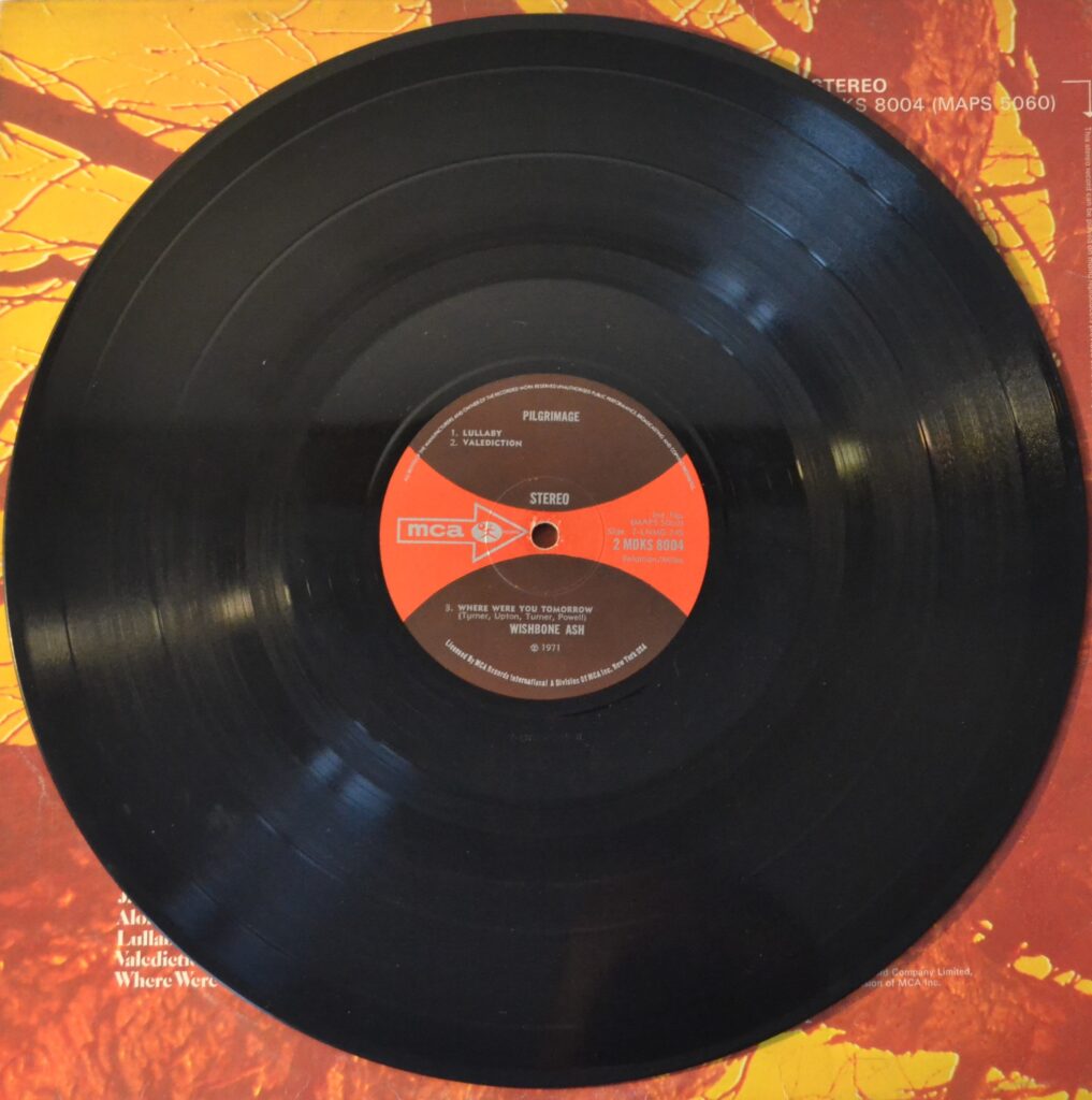 Wishbone Ash - Pilgrimage To This Love wishbone-ash-pilgrimage-record-side-two