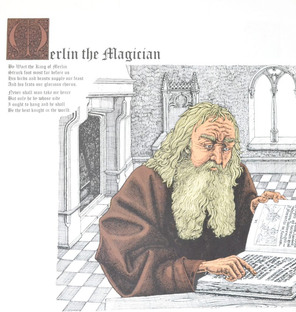 The Myths And Legends Of King Arthur And The Knights Of The Round Table By Rick Wakeman rick-wakeman-the-myths-and-legends-of-king-arthur-and-the-knights-of-the-round-table-booklet-page-one.