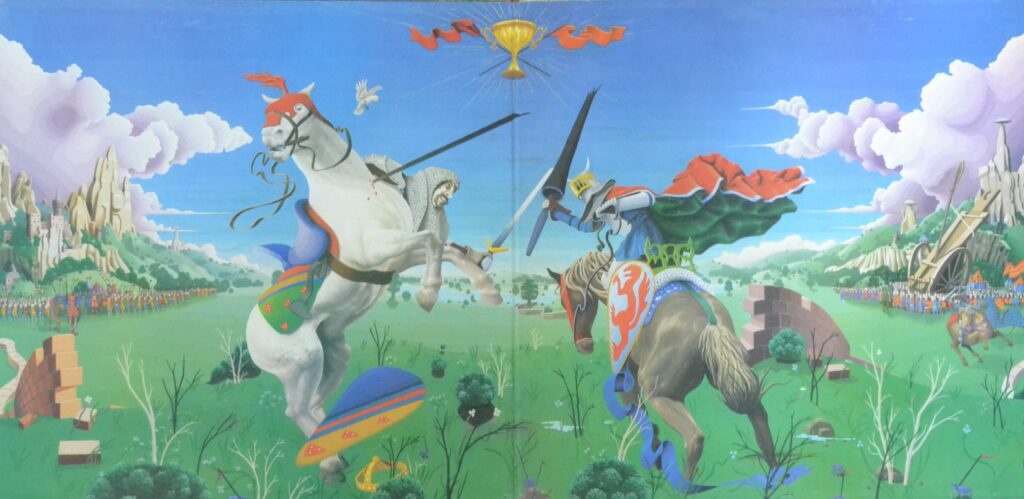 The Myths And Legends Of King Arthur And The Knights Of The Round Table By Rick Wakeman rick-wakeman-the-myths-and-legends-of-king-arthur-and-the-knights-of-the-round-table-gatefold-two