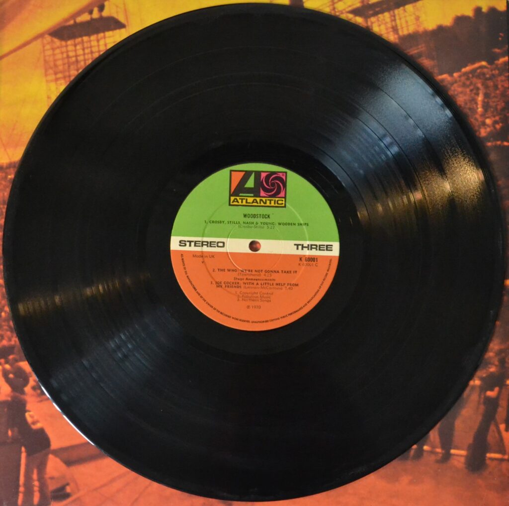 Woodstock - Music From The Original Soundtrack woodstock-record-side-three