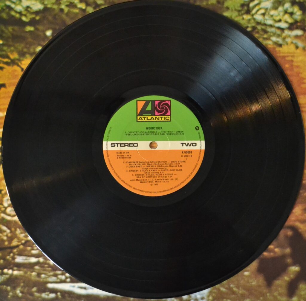 Woodstock - Music From The Original Soundtrack woodstock-record-side-two