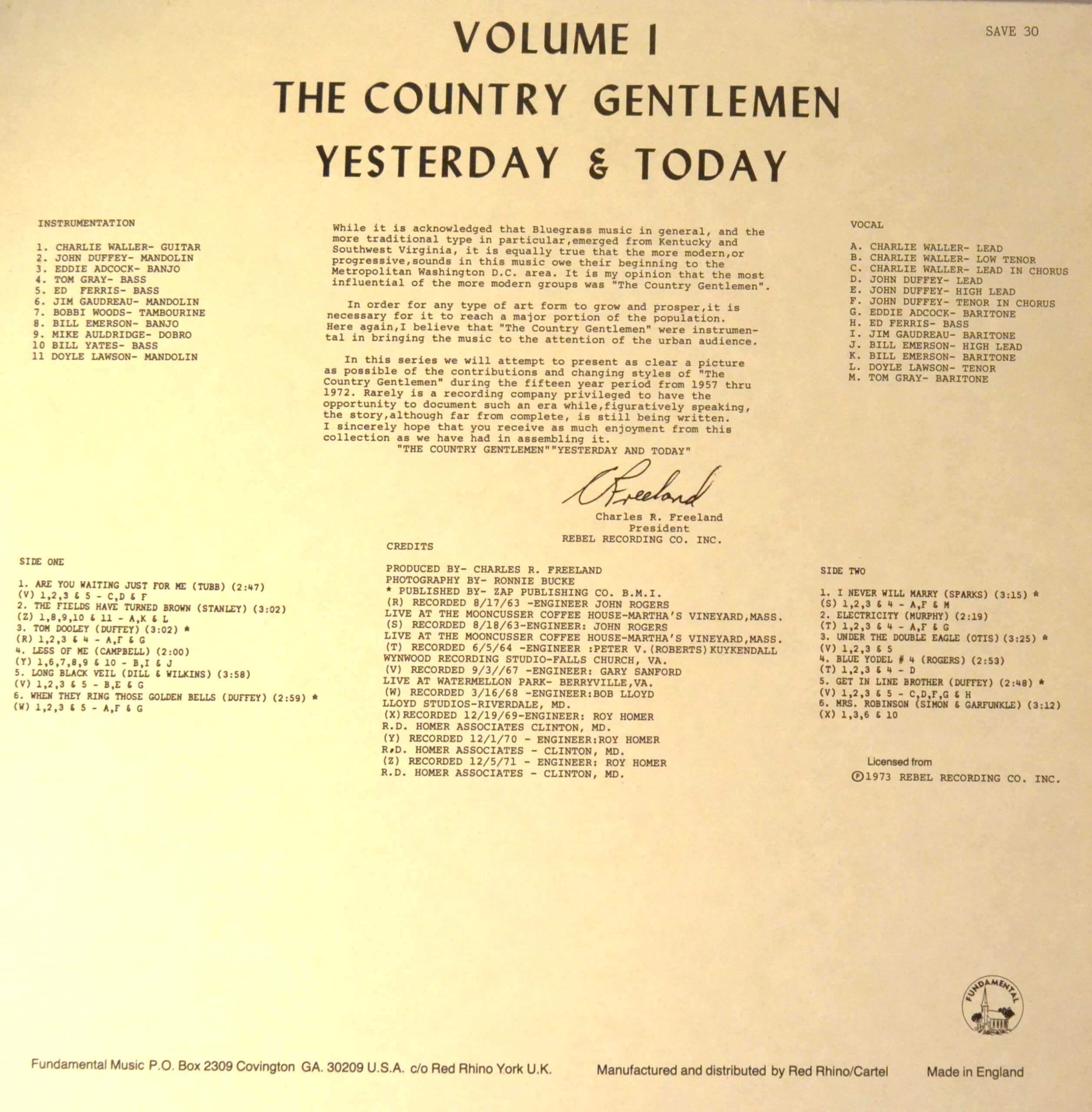 the-country-gentlemen-yesterday-and-today-volume-1-back-cover