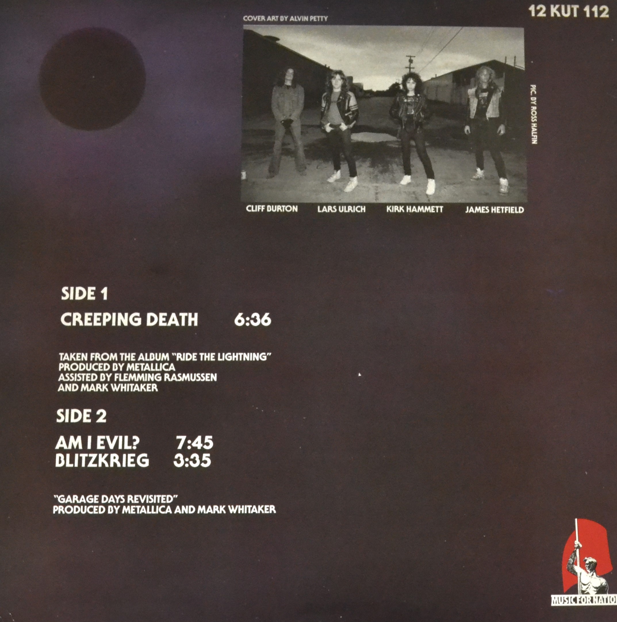 Unlock The World Of Ultra-Rare Collectibles metallica-creeping-death-back-cover