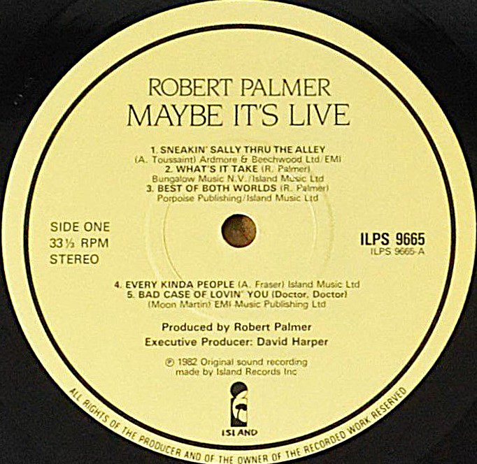 From Club Stage To Mtv Age: Why Robert Palmer’s Maybe It’s Live Belongs In Every Vinyl Collection robert-palmer-maybe-it-s-live-record-side-one-1