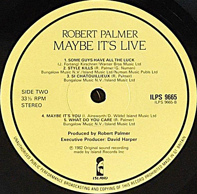 From Club Stage To Mtv Age: Why Robert Palmer’s Maybe It’s Live Belongs In Every Vinyl Collection robert-palmer-maybe-it-s-live-record-side-two-2.