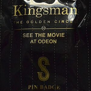 2017-Kingsman-Golden-Circlle-Pin-Badge-–-Sealed-Promo-Face