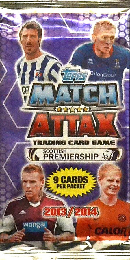 Topps-Match-Attax-Scottish-Premiership-2013-Unopened-Packages-Of-Stickers-Never-Used-Three-Different-one.