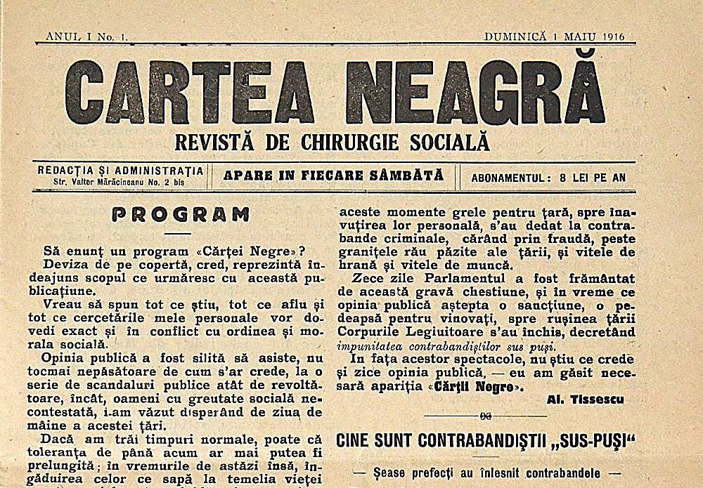 revista-cartea-neagra-revista-de-chirurgie-sociala-anul-1-no-1-duminica-1-maiu-1916-pages-2-and-3