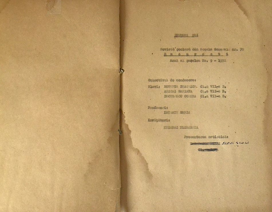 Unlock The World Of Ultra-Rare Collectibles revista-drumuri-noi-revista-scolara-din-scoala-generala-nr.-70-bucuresti-anul-al-6-lea-nr.-9-1972-cuprins